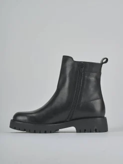 Discount Stivaletti tacco 1cm pelle Donna Stivaletti Tacco Basso