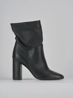 Outlet Stivaletti tacco 8cm pelle Donna Stivaletti Tacco Alto