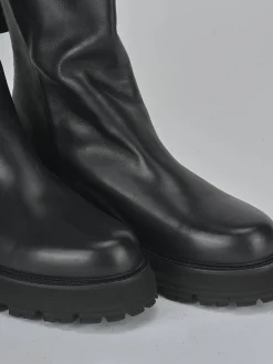 Best Stivaletti tacco 3cm pelle Donna Stivaletti Tacco Basso