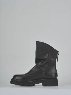 Best Stivaletti tacco 3cm pelle testa Donna Stivaletti Tacco Basso