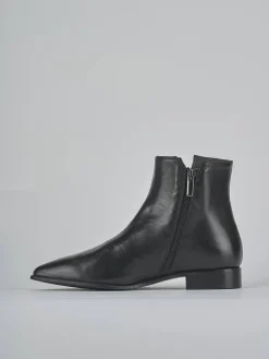 Online Stivaletti tacco 2cm pelle Donna Stivaletti Tacco Basso