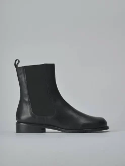 Hot Stivaletti tacco 2cm pelle Donna Stivaletti Tacco Basso