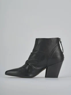 Outlet Stivaletti tacco 7cm pelle Donna Stivaletti Tacco Alto