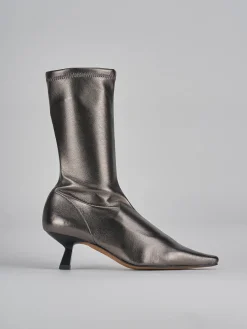 Online Stivaletti tacco 5cm pelle Donna Stivaletti Tacco Alto