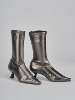 Online Stivaletti tacco 5cm pelle Donna Stivaletti Tacco Alto