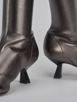 Online Stivaletti tacco 5cm pelle Donna Stivaletti Tacco Alto