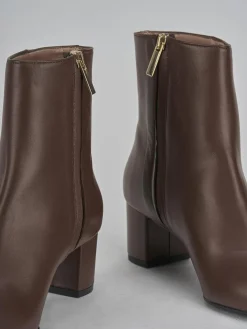 Clearance Stivaletti tacco 6cm pelle Donna Stivaletti Tacco Alto