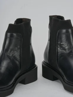 Hot Stivaletti tacco 3cm pelle Donna Stivaletti Tacco Basso