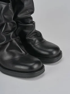 Hot Stivaletti tacco 3cm pelle Donna Stivaletti Tacco Basso