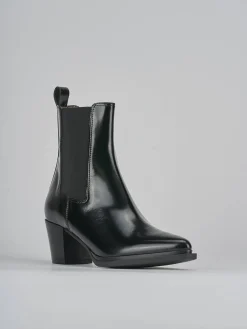 Clearance Stivaletti tacco 6cm pelle Donna Stivaletti Tacco Alto