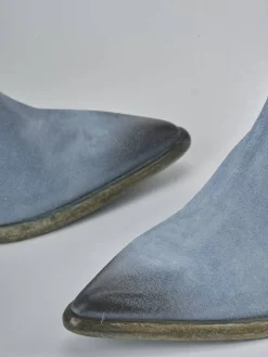 New Stivaletti tacco 5cm pelle Donna Stivaletti Tacco Alto