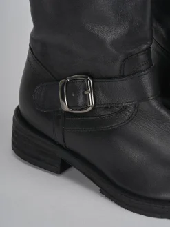 Discount Stivaletti tacco 2cm pelle Donna Stivaletti Tacco Basso