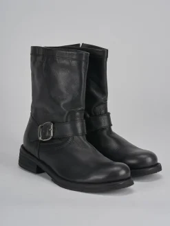 Discount Stivaletti tacco 2cm pelle Donna Stivaletti Tacco Basso