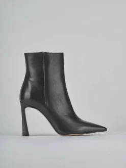 Clearance Stivaletti tacco 9cm pelle Donna Stivaletti Tacco Alto