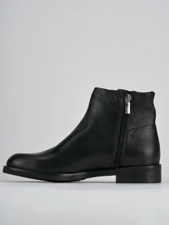 Hot Stivaletti tacco 2cm pelle Donna Stivaletti Tacco Basso