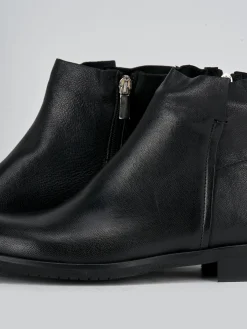 Hot Stivaletti tacco 2cm pelle Donna Stivaletti Tacco Basso