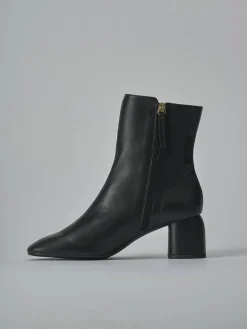 New Stivaletti tacco 6cm pelle Donna Stivaletti Tacco Alto