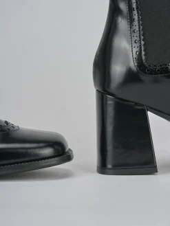 Online Stivaletti tacco 8cm pelle Donna Stivaletti Tacco Alto