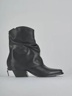 Clearance Stivaletti tacco 7cm pelle Donna Stivaletti Tacco Alto