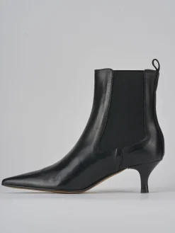 Discount Stivaletti tacco 5cm pelle Donna Stivaletti Tacco Alto