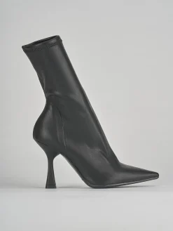 Outlet Stivaletti tacco 9cm pelle Donna Stivaletti Tacco Alto