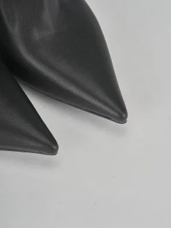 Outlet Stivaletti tacco 9cm pelle Donna Stivaletti Tacco Alto