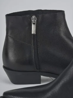 Clearance Stivaletti tacco 2cm pelle Donna Stivaletti Tacco Basso