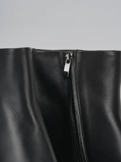 Discount Stivaletti tacco 4cm pelle Donna Stivaletti Tacco Basso