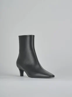 Clearance Stivaletti tacco 5cm pelle Donna Stivaletti Tacco Alto