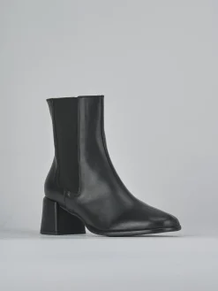 Hot Stivaletti tacco 5cm pelle Donna Stivaletti Tacco Alto