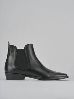 Clearance Stivaletti tacco 2cm pelle Donna Stivaletti Tacco Basso