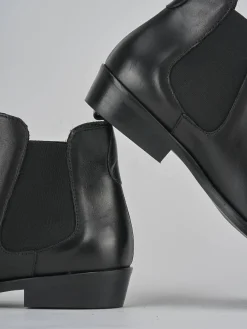 Clearance Stivaletti tacco 2cm pelle Donna Stivaletti Tacco Basso