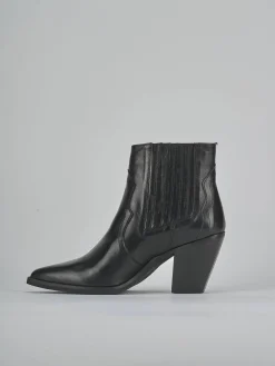 Discount Stivaletti tacco 9cm pelle Donna Stivaletti Tacco Alto