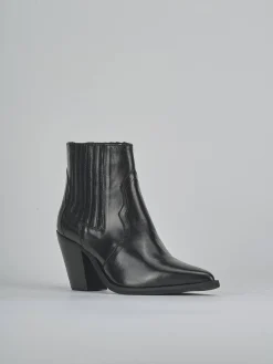 Discount Stivaletti tacco 9cm pelle Donna Stivaletti Tacco Alto