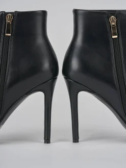 New Stivaletti tacco 7cm pelle Donna Stivaletti Tacco Alto