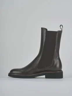 Outlet Stivaletti tacco 2cm pelle testa Donna Stivaletti Tacco Basso