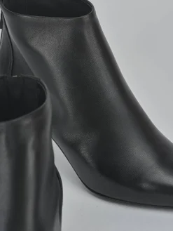 Clearance Stivaletti tacco 5cm pelle Donna Stivaletti Tacco Alto