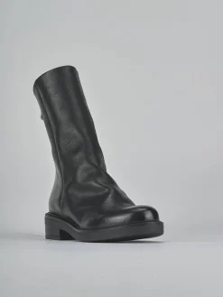 Hot Stivaletti tacco 3cm pelle Donna Stivaletti Tacco Basso