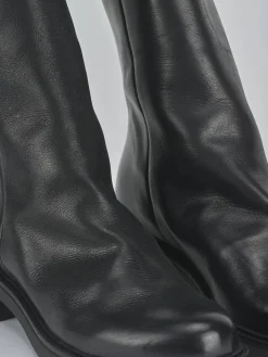 Hot Stivaletti tacco 3cm pelle Donna Stivaletti Tacco Basso