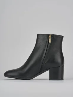 New Stivaletti tacco 6cm pelle Donna Stivaletti Tacco Alto