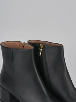 New Stivaletti tacco 6cm pelle Donna Stivaletti Tacco Alto