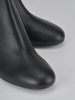 New Stivaletti tacco 6cm pelle Donna Stivaletti Tacco Alto