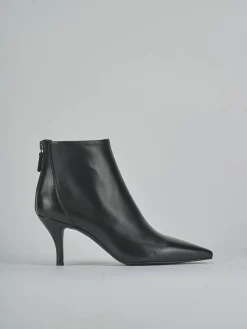 New Stivaletti tacco 7cm pelle Donna Stivaletti Tacco Alto