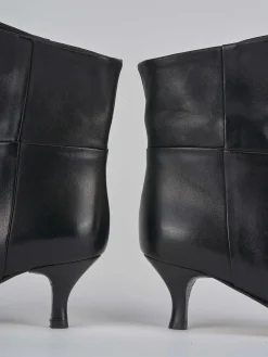 Clearance Stivaletti tacco 5cm pelle Donna Stivaletti Tacco Alto