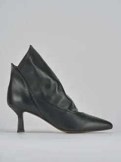 Outlet Stivaletti tacco 5cm pelle Donna Stivaletti Tacco Alto