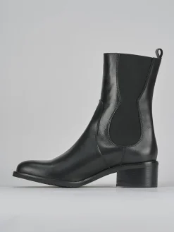 Stivaletti tacco 5cm pelle Donna Stivaletti Tacco Alto