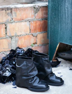 Discount Stivaletti tacco 3cm pelle Donna Stivaletti Tacco Basso