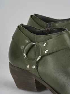 Hot Stivaletti tacco 4cm pelle Donna Stivaletti Tacco Basso