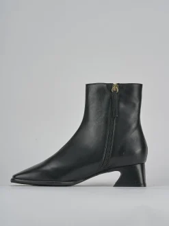 Outlet Stivaletti tacco 5cm pelle Donna Stivaletti Tacco Alto