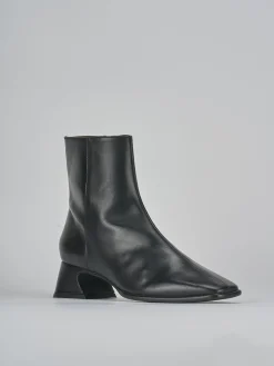 Outlet Stivaletti tacco 5cm pelle Donna Stivaletti Tacco Alto